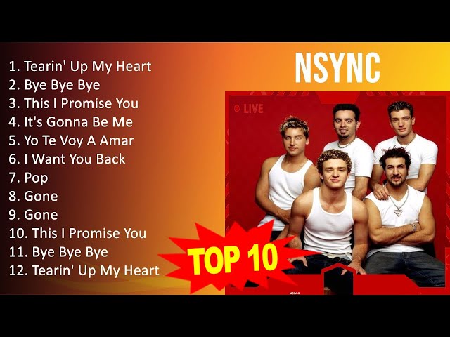 N S Y N C 2023 MIX   Top 10 Best Songs   Greatest Hits   Full Album class=