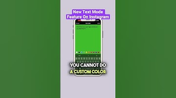 New text mode feature for posting content on Instagram #shorts #contentstrategy #contentideas
