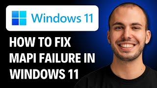 How To Fix Mapi Failure In Windows 11 2026 Guide