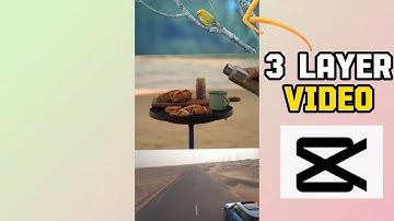How to Create 3 Layer Video | CapCut 3 Video In One Screen| Multi Screen  Video Editing