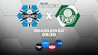 GRÊMIO X PALMEIRAS - AO VIVO | CAMPEONATO BRASILEIRO – 20/09/2026