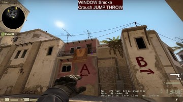 Mirage WINDOW SMOKE(64 tick)