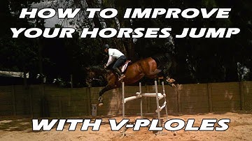 How to improve your horses jump - V-Poles