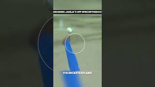 how Ravindra jadeja's Off spin Orthodox?