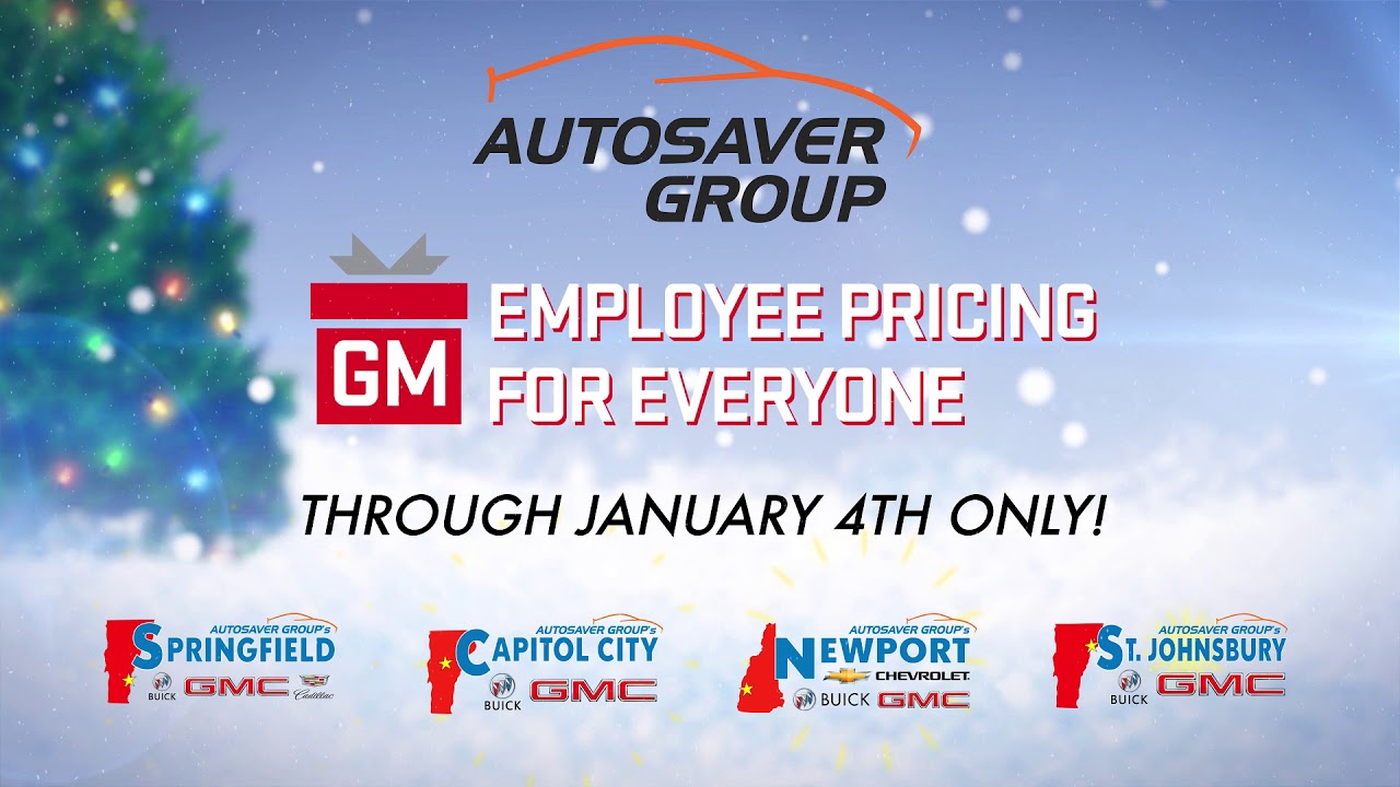 Employee Pricing on Buick Encore means $5,089 off MSRP at Springfield Buick GMC