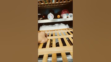 About time for a manual defrost cycle! Door wouldn’t close! #refrigeration #diy #wine #appliances