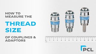 How to measure the thread size of a coupling [How to guide]