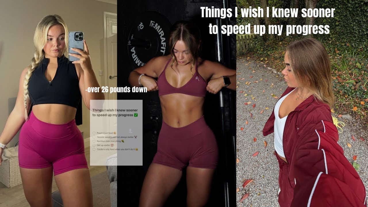 HOW TO MAKE PROGRESS FASTER - things I wish I knew sooner 🖤 