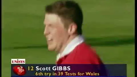 Scott Gibbs try at Wembley in 1999!  | Guinness Si...