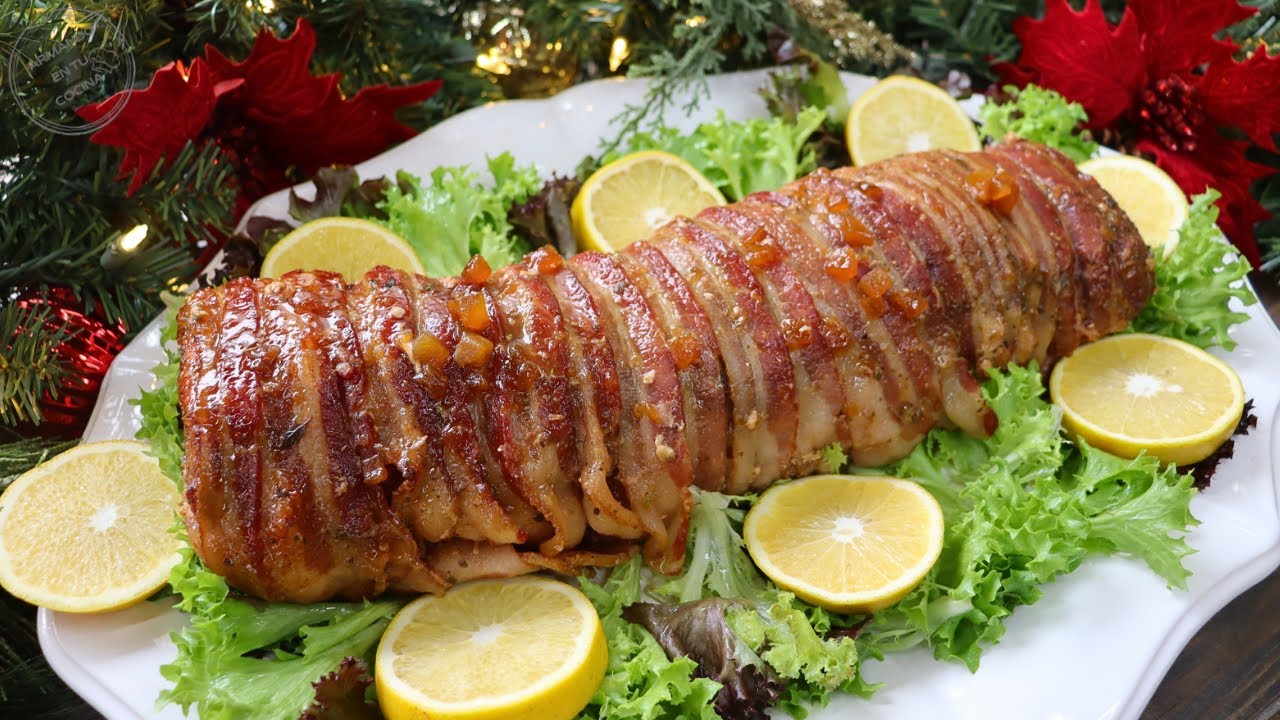 lomo-de-cerdo-en-tocino-glaseado-youtube