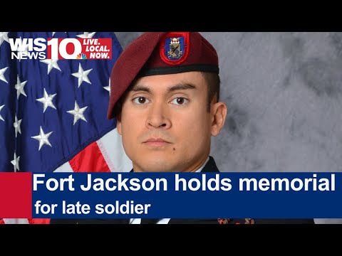 Fort Jackson holds memorial service for soldier found dead