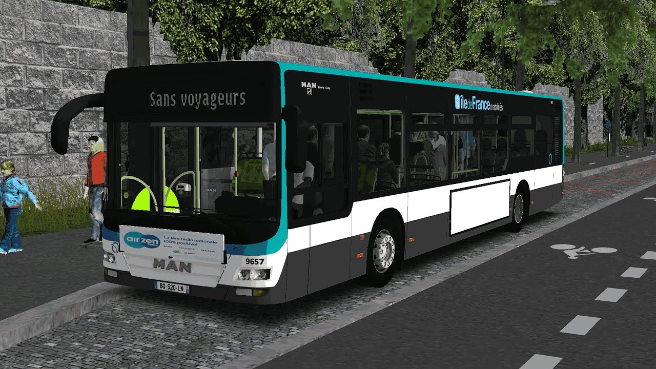 [OMSI 2] NOUVELLE MAP Addon Région Parisienne  | Ligne 50