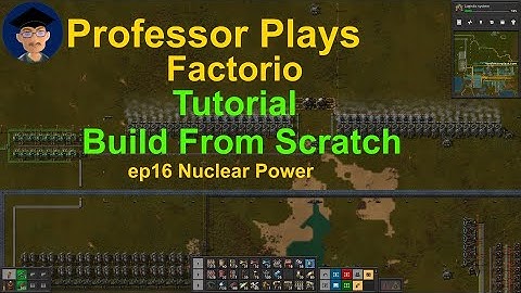 Factorio Tutorial Build From Scratch ep16 Nuclear Power