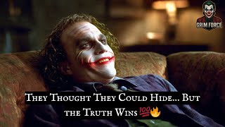 👉 YOUR BLUEPRINT WAS LEAKED — NOW THEY CAN’T ESCAPE THE TRUTH 🔥🕶️ | DARK JOKER MOTIVATION