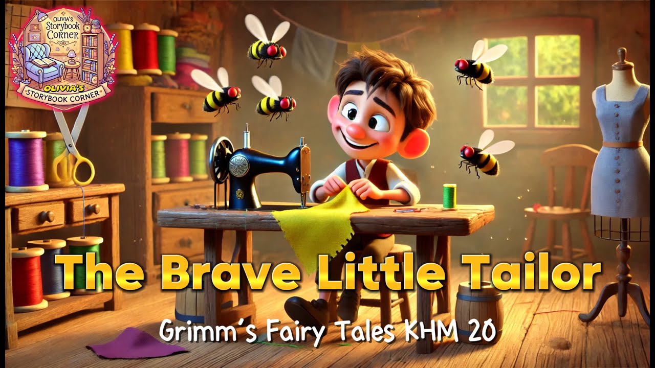 The Brave Little Tailor | Read Aloud Grimm’s Fairy Tales with Olivia | KHM 20
