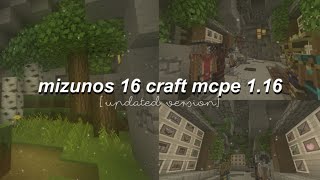 [updated version] mizunos craft mcpe nether update  | aesthetic texture pack