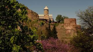Spring in the Narikala Fortress | Old Tbilisi | Georgia