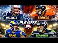 PLAYOFFS NFL: Dos duelos a muerte