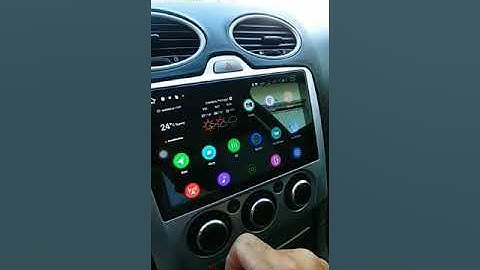 Installation effect video Android car radio 9” for Ford Focus 2008