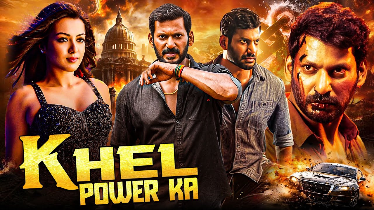 Vishal's - Khel Power Ka | New Released South Indian Hindi Dubbed Action Movie | 2025 South Movie