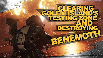 Clearing Golem Island