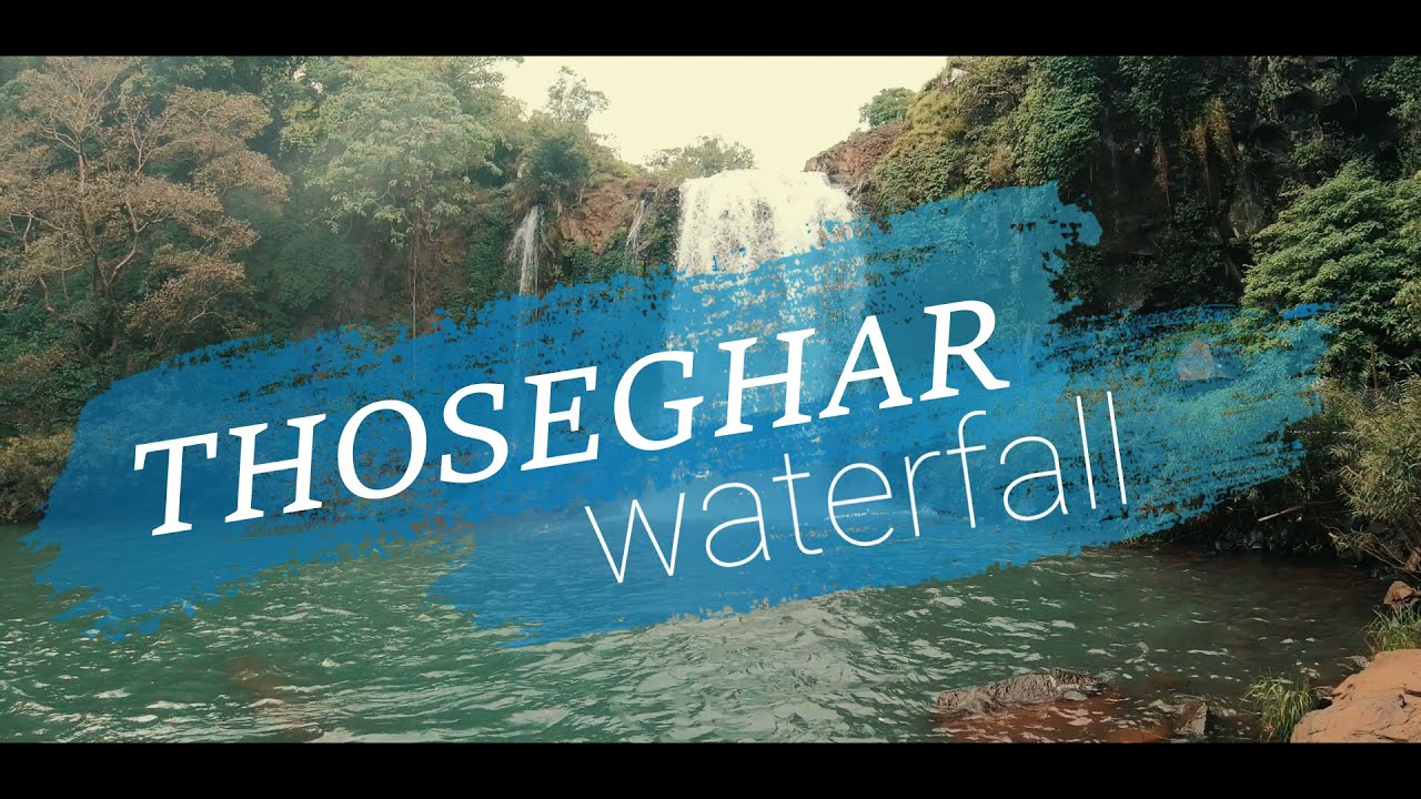 Thoseghar Waterfall 2021 | 4KGoPro . 