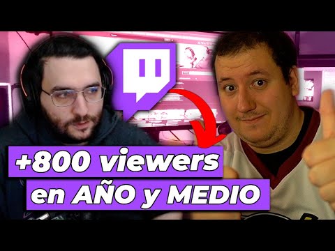 Cómo CRECER en TWITCH contado por un PARTNER de 800 viewers de MEDIA 🤯