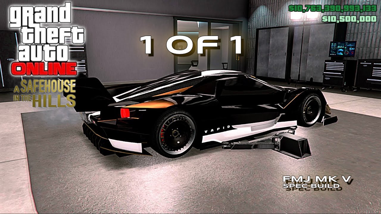 GTA Online $4 Million Vapid FMJ MK V Spec Build And Walk Around - YouTube