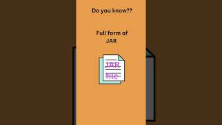 JAR file #java #javaprogramming #javatutorial #shorts #youtubeshorts #trending