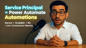 Service Principal for Power Automate flow