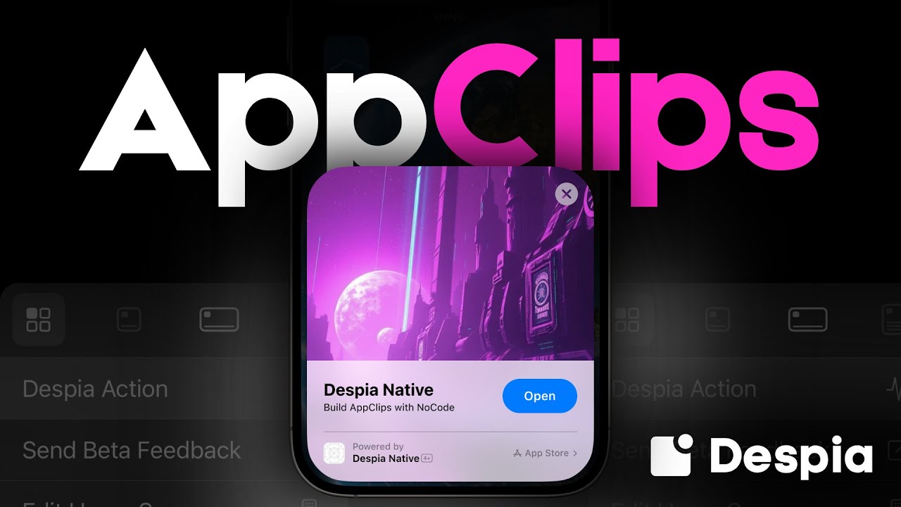 How to Build an AppClip using Despia - 100% NoCode!