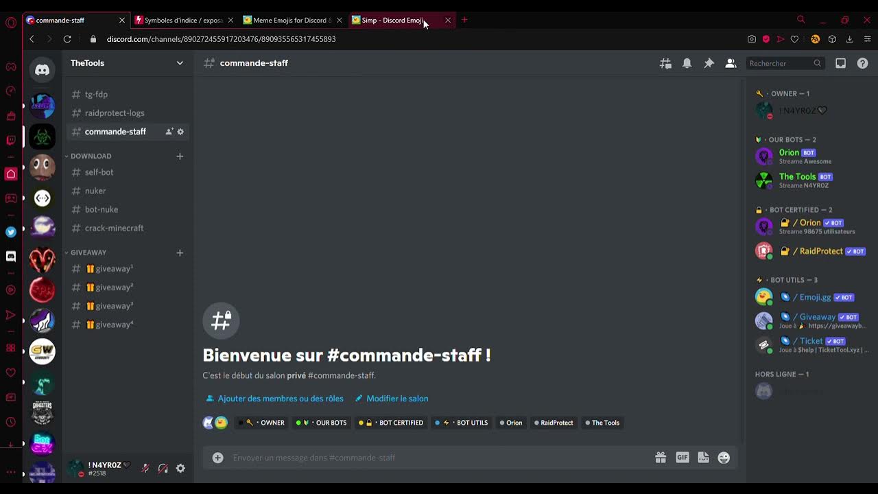 COMMENT METTRE DES EMOJI SUR VOTRE SERVEUR DISCORD ! YouTube