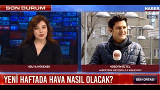 Hülya Hökenek i kızdıran hava durumu muhabiri Resimi