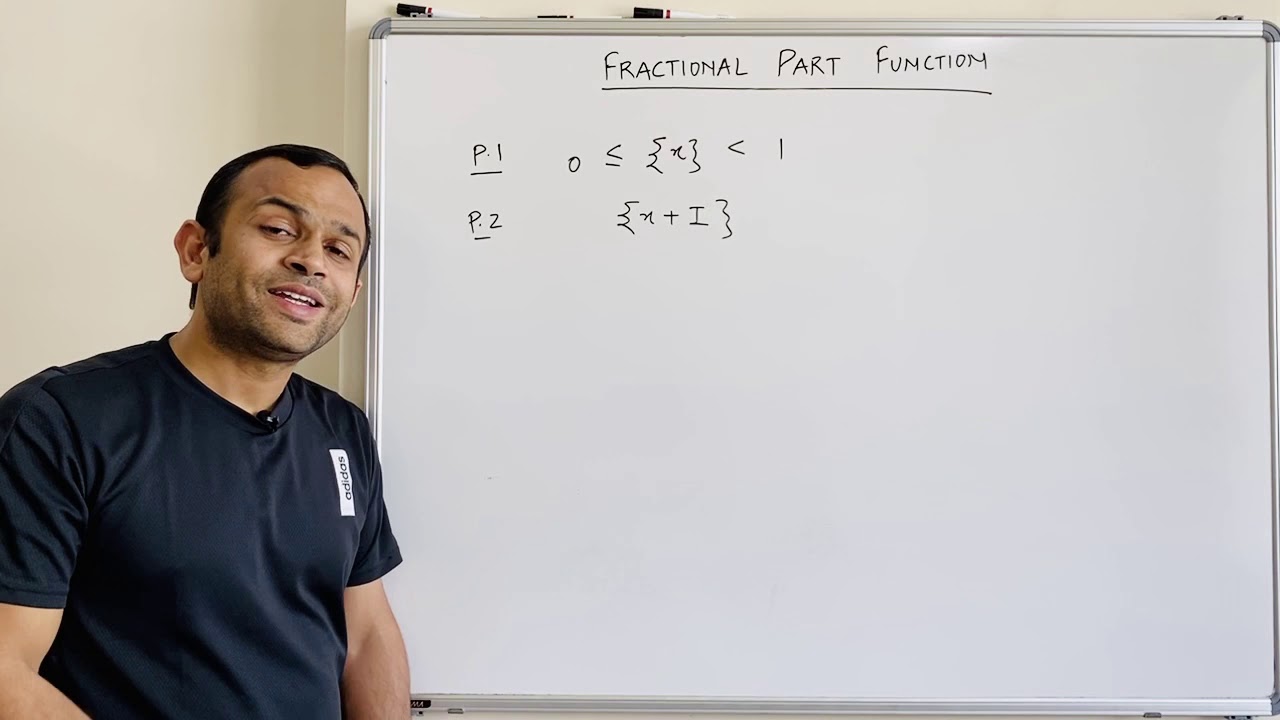 Fraction Part Function | FOM | IITJEE | Class 12th XII | Class 11th XI ...
