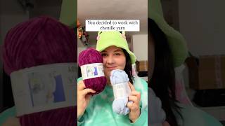 Chenille Yarn Is The Best 🙄