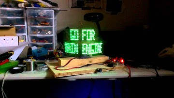 16 RGB LED POV Display
