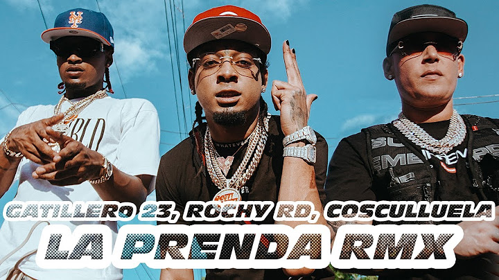 Gatillero 23 ❌ Rochy RD ❌ Cosculluela - La Prenda (Remix)