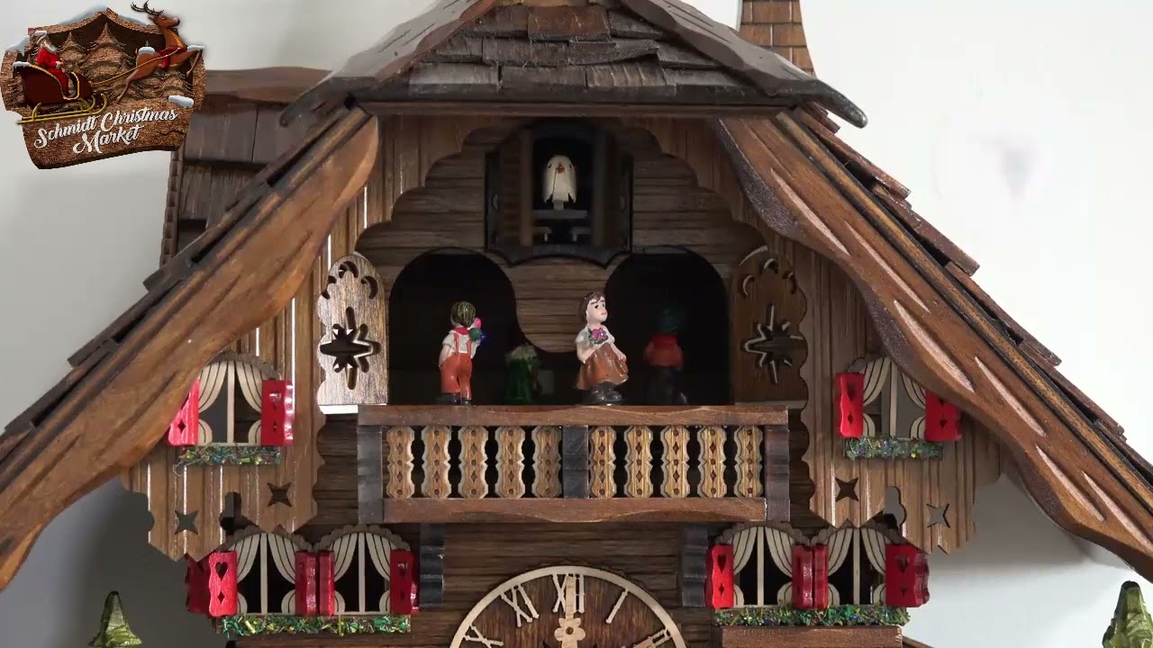 Engstler Battery-operated Cuckoo Clock - Full Size Model Number 48110QMT