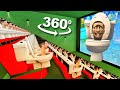 Skibidi Toilet Cinema Hall VR Experience (360° Video)