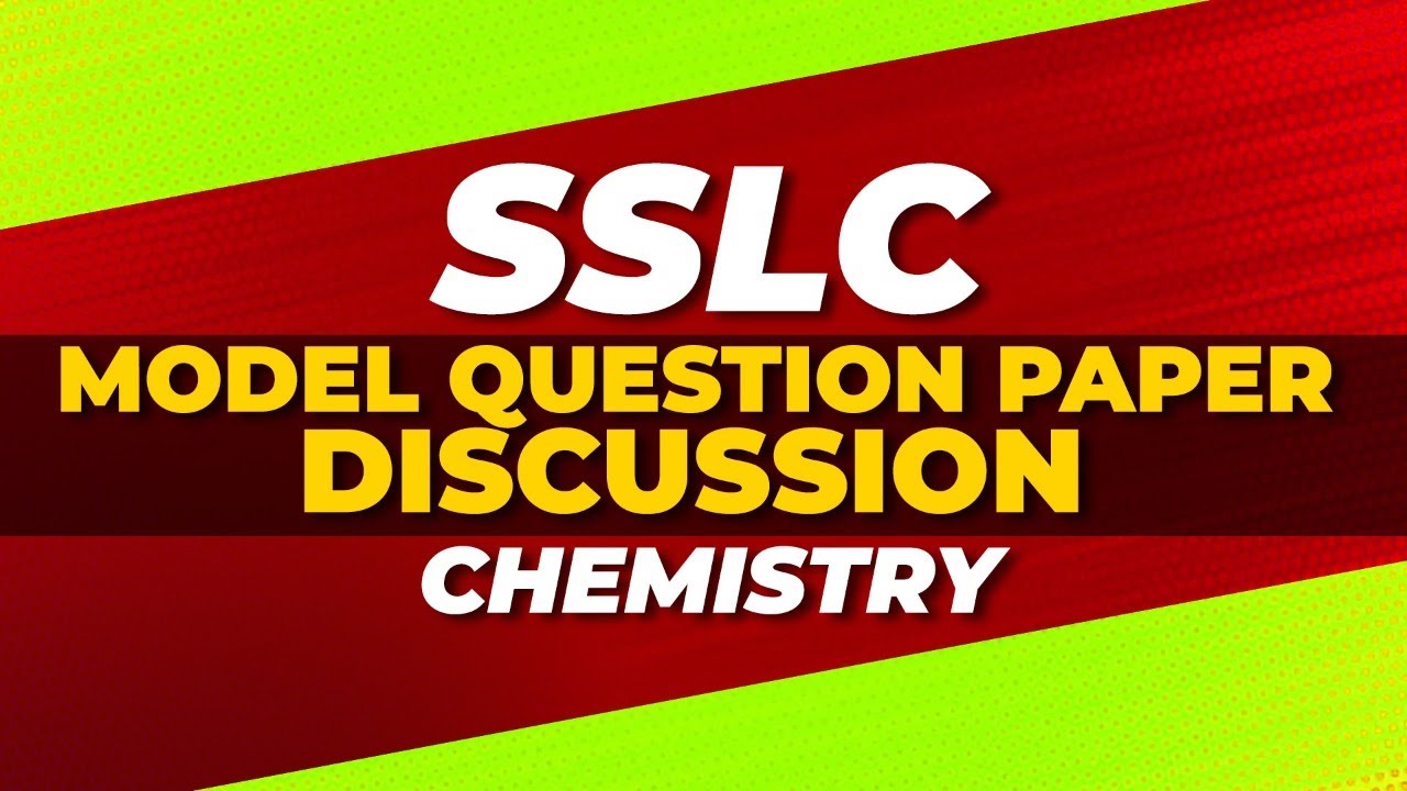 SSLC Chemistry A+ Grade Model Evaluation 2022 Answer Key | Target Learning App