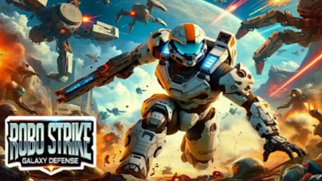 रोबोट वाला खेल |रोबोट फाइटिंग गेम्स | रोबोट वाला वीडियो RoboStrike: Galaxy Defense games