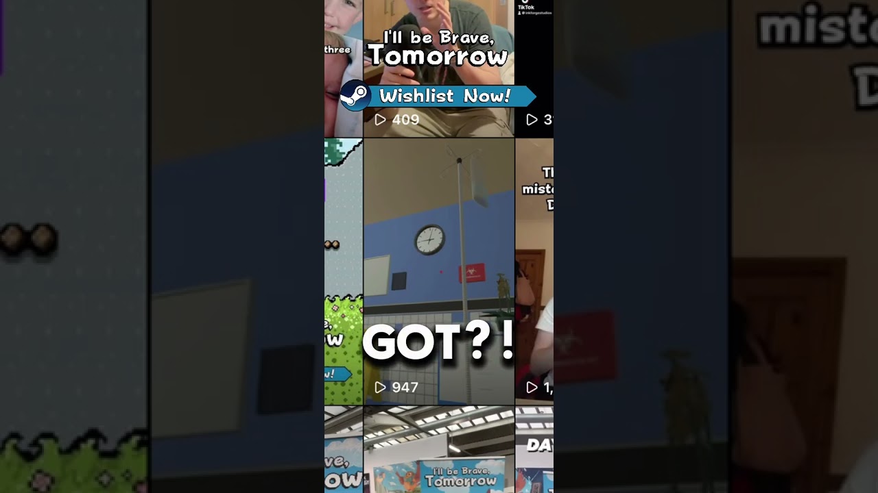 Please Wishlist I'll be Brave, Tomorrow to make me feel pain!  