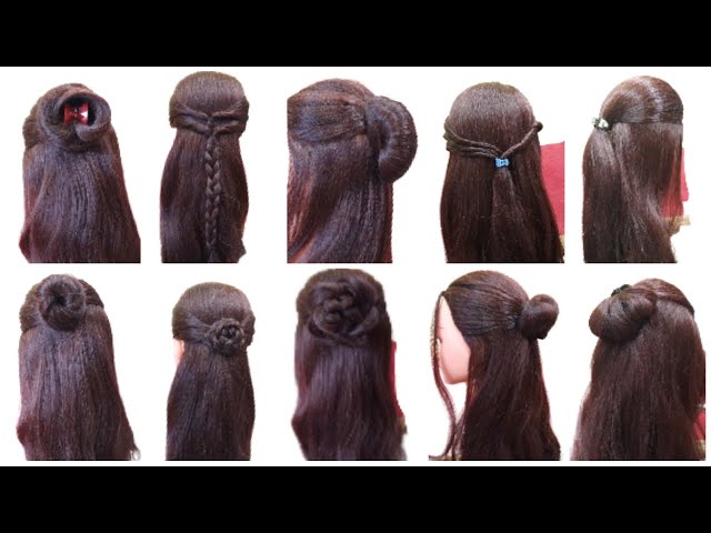 100+ Simple Hairstyle (2024) Girls - TailoringinHindi