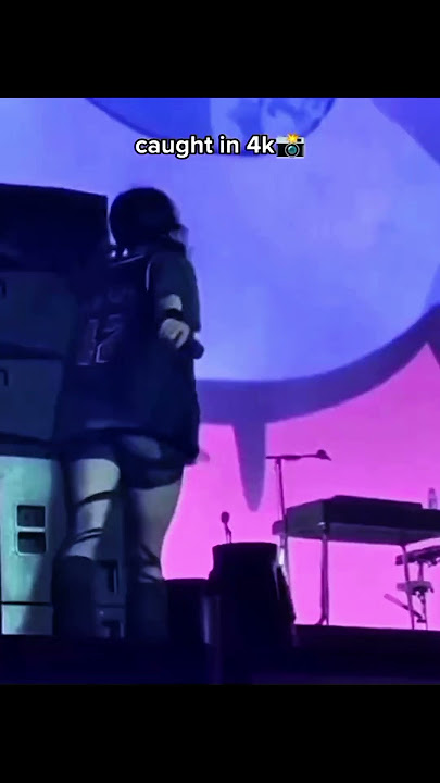Billie Eilish fart A lot on Stage 🌬️☁️