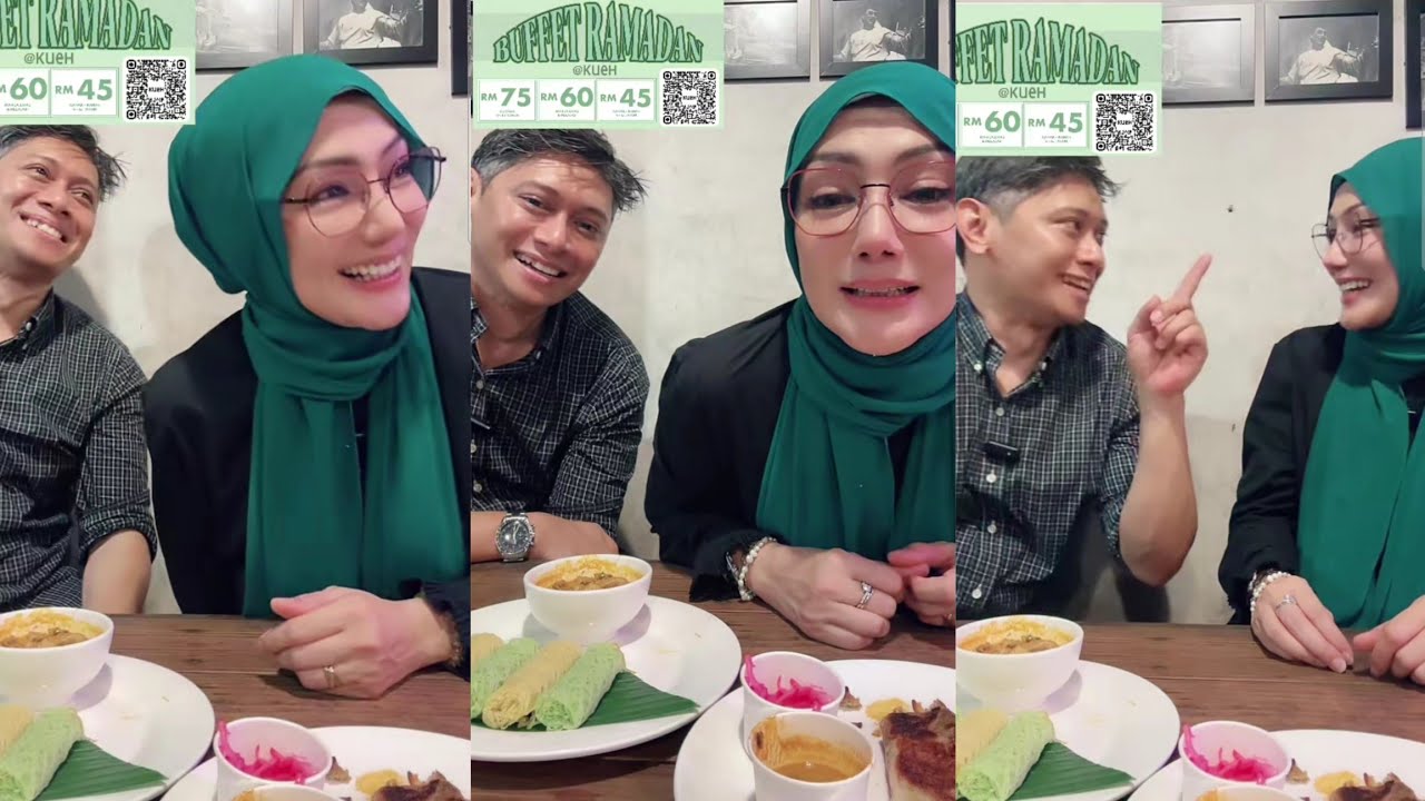 Pertama Kali Erra Fazira Live Bersama Mr E...Sweet je Tengok...