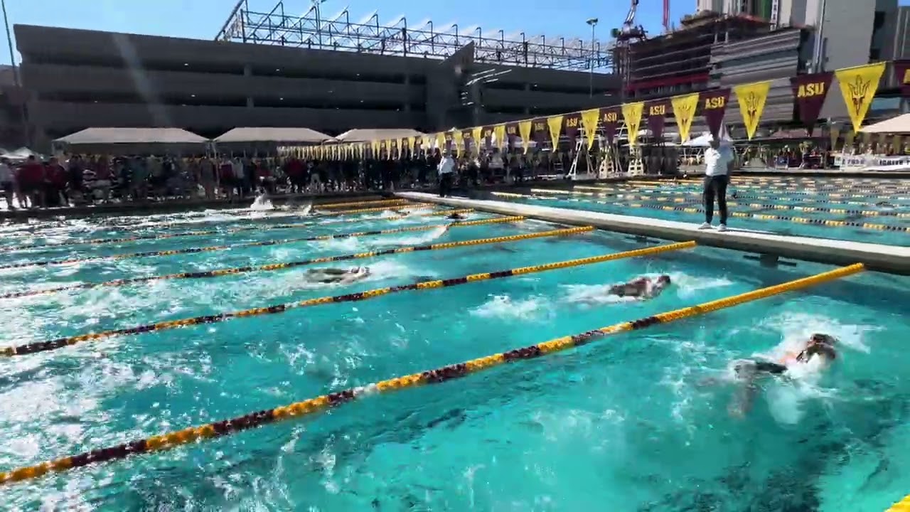 Men 200 Back B Final BIG 12 WEST CHAMPIONSHIPS JAN 17 2026