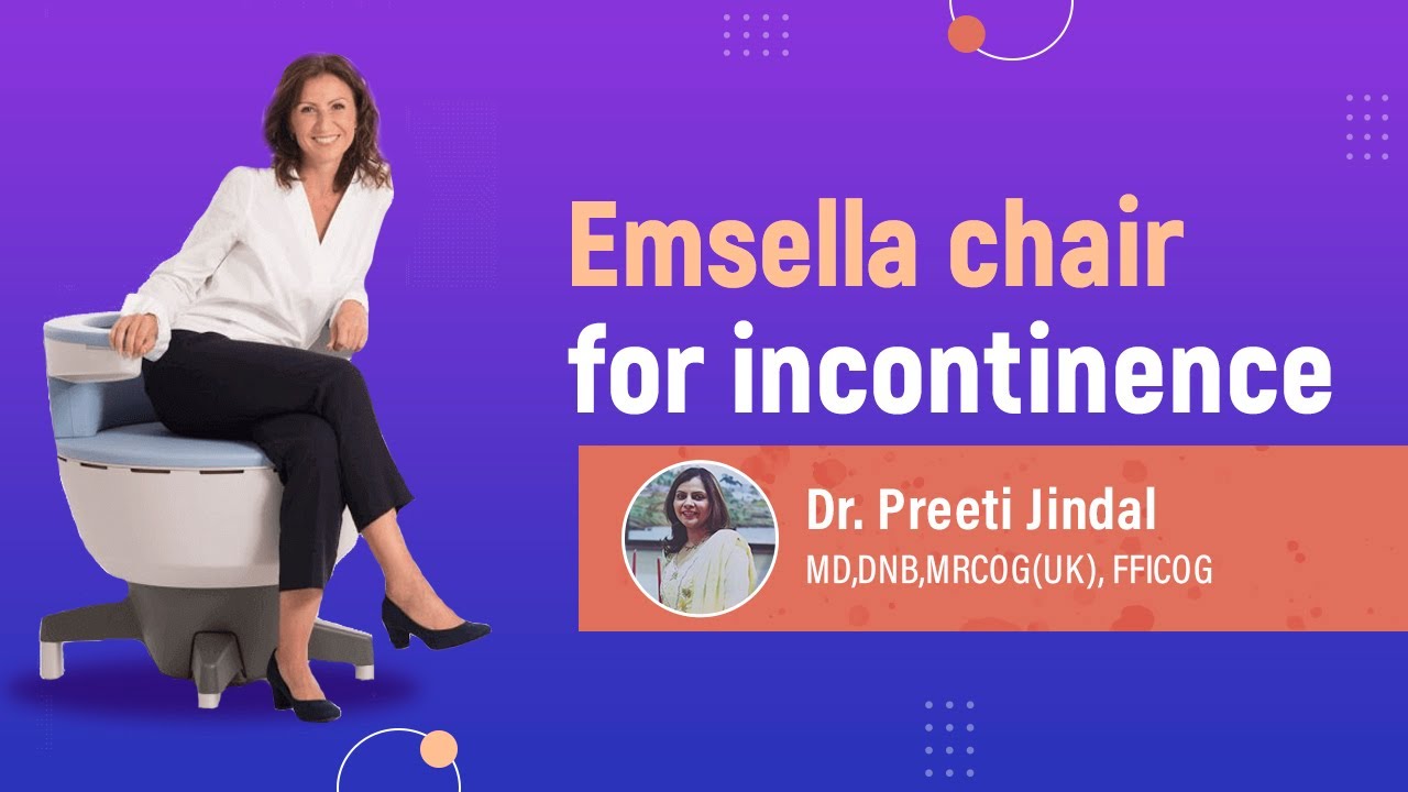 Emsella Chair Urinary Incontinence Treatment (in Hindi) Dr. Preeti
