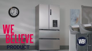 Hoover HSF818FXWDK Non-Plumbed Frost Free American Fridge Freezer