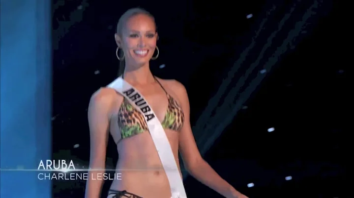 Miss Aruba Charlene Leslie Preliminary Swimsuit - ...