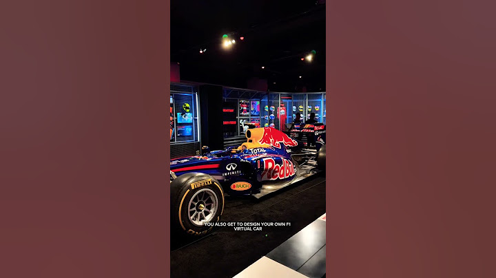 RACE ON THE F1 TRACK?! This is the world’s largest F1 experience located in Las Vegas ￼